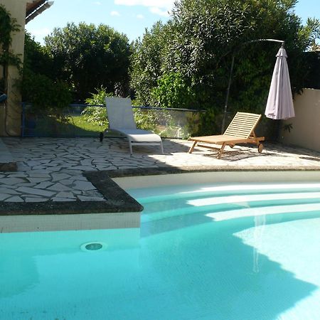 Chambre Privee Dans Villa Avec Piscine En Petite Camargue Lattes Buitenkant foto