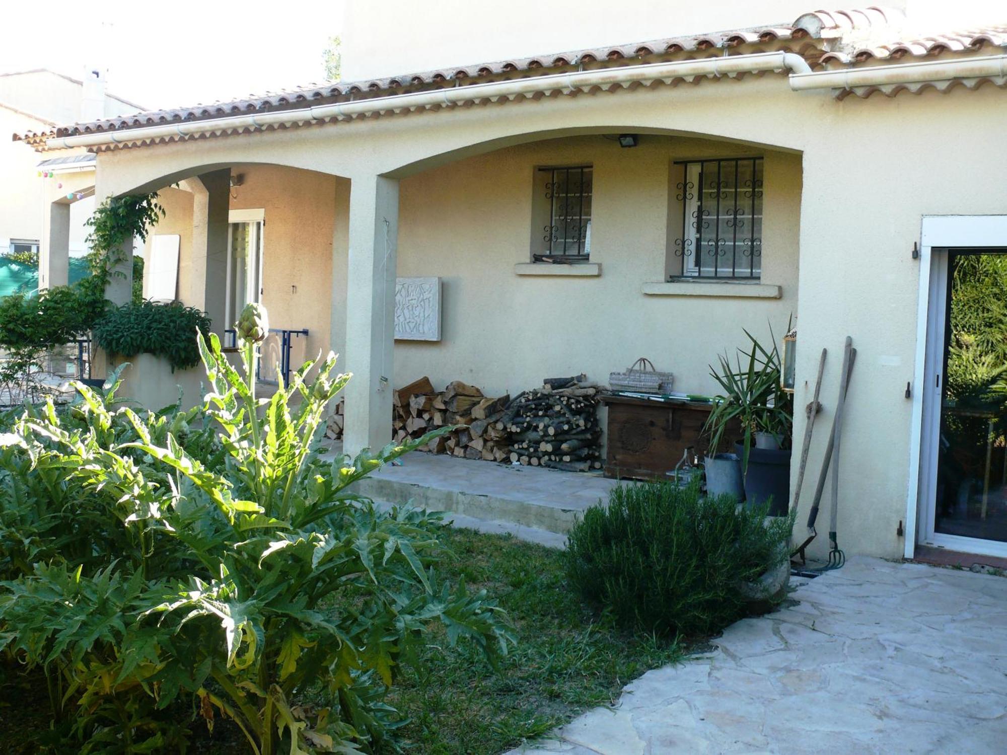 Chambre Privee Dans Villa Avec Piscine En Petite Camargue Lattes Buitenkant foto